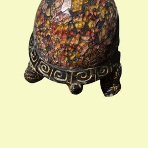 Mosaic Turtle Figurine